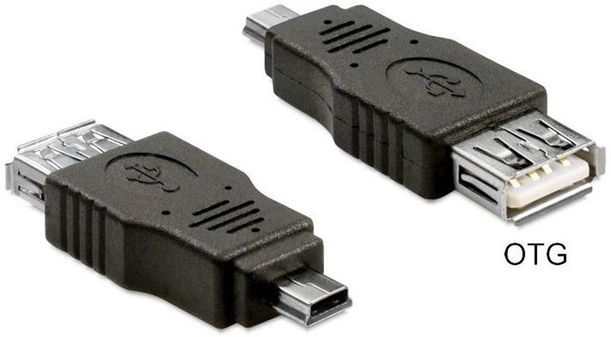 DeLOCK USB Mini B OTG adapter USB 2