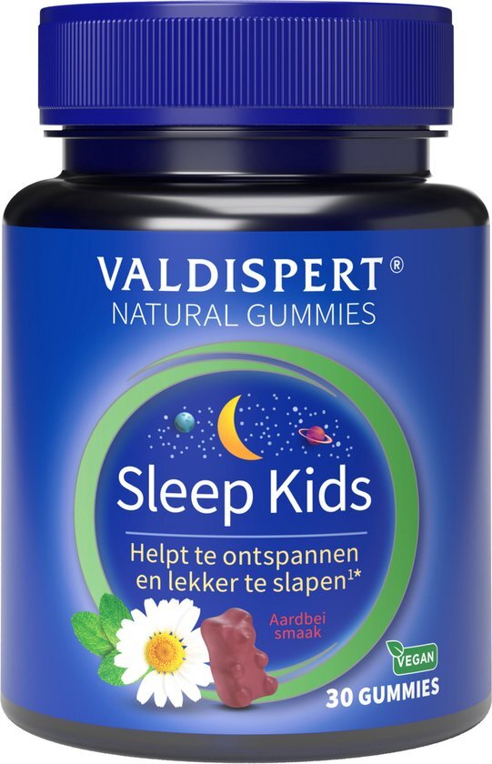 Valdispert Slaap Kids gummies - Kamille helpt te ontspannen en lekker te slapen* - 30 gummies