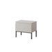 Selsey Nachtkastje, Melamine, Grijs, 49 cm