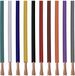 Quadrios 22CW003 Assortiment draden 1 x 0.34 mm² Wit, Blauw, Bruin, Oranje, Groen, Geel, Grijs, Violet, Zwart, Rood 1 set(s)
