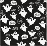 Paw Lunch servetten Boo Black - 33x33 cm
