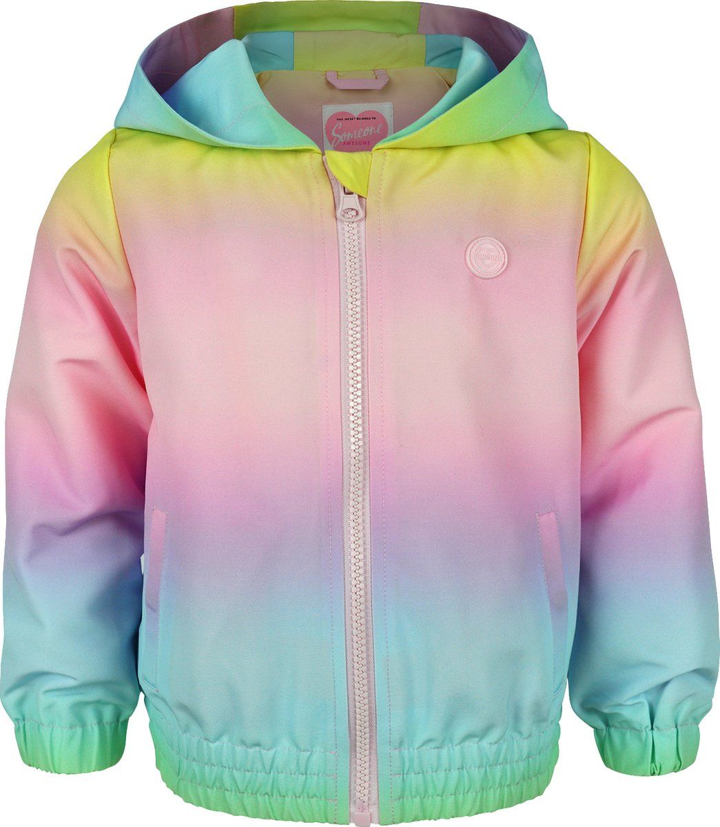 Someone Meisjes Jas GWEN-SG-62-A Meisjes Jas - Maat 92 - Light Pink - 92