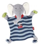 Sigikid Lolo Lombardo Knuffeldoekje Blauw/Grijs Katoen/Polyester