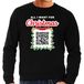 Bellatio Decorations Bellatio Christmas sweaters Kerst QR code kersttrui All I want: Stappen zonder QR code heren zwart L