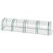 HEAT Mini Serre À Tomates, 4 M (l) X 1 M (l) X 0,80 M (h), Acier, Pvc Résistant Aux Uv, 4 Fenêtres À Fermeture Éclair Enroulables, Verte Et Transparente