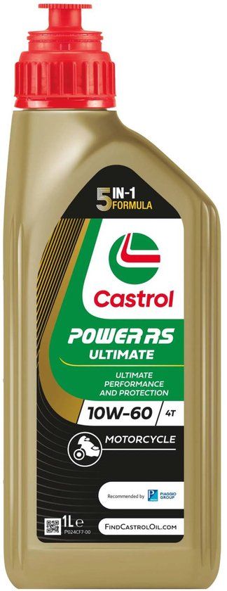 Castrol oil Castrol Power RS Ultimate 4-takt olie 10w60 1 liter