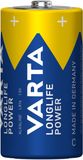 Varta Longlife Power C Blister - 4 x 2 stuks - Voordeelverpakking