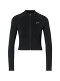 NIKE Sweat à capuche sportif 'Nike Pro' noir / blanc
