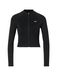 NIKE Sweat à capuche sportif 'Nike Pro' noir / blanc