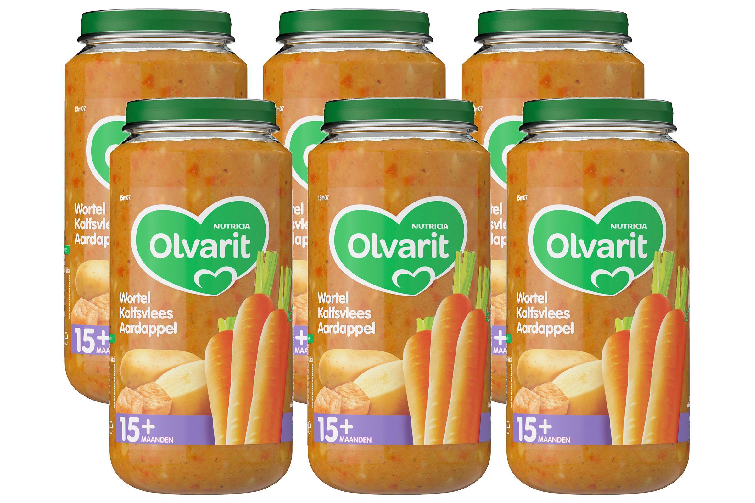 Olvarit 15m07 Wortel Kalfsvlees Aardappel