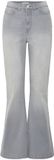ICHI IHTWIGGY FLAIRED HIGH WAIST Jeans Dames Light grey wash W29 X L32