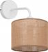 Moonlight Metalen Led Wandlamp Met Jute Lampenkap