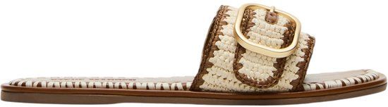 Steve Madden Seabreeze slipper bruin / combi, 39 / 6