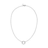 PURELEI Halsketting Bloom Zilver 45 cm