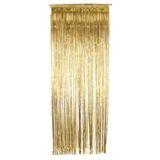 Shimmer Smiffys Glanzend gordijn, metallic goud, 91 cm x 244 cm