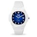 Ice Watch ICE power - PW7 - White - Blue radial 025964 Horloge - Siliconen - Wit - Ø 43 mm