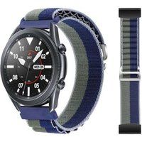 Armband SZSMART Alpine G Hook verstelbare Garmin Instinct 2 Camo Edition groen en blauw
