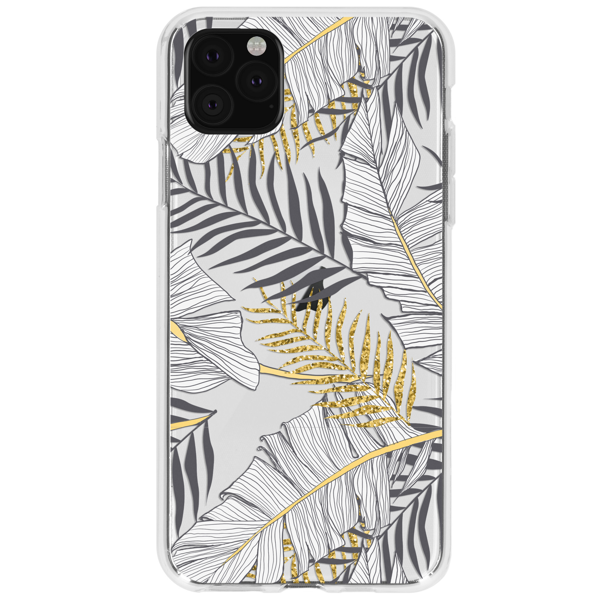 - Design Backcover iPhone 11 Pro Max hoesje - Glamour Botanic