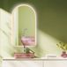 PonteSino HOKO LED Badkamerspiegel Rondboog 60x100cm Goud Aluminium Frame