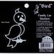 Familystickers Vogel autosticker
