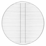VidaXL Barbecuerooster zilver 57 x 57 cm roestvrij staal