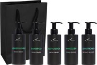 Claudius Cosmetics B.V. Fresh Ginger Compleet pakket - Shower & Wash + Shampoo + Bodylotion + Handzeep + Coconut conditioner - 300 ml per fles - complete set van 5 stuks - met luxe gift tas