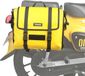 Sacoche de selle moto étanche de 15 litres - Sacoche latérale pour sacoches latérales de moto de roue arrière - Vert, Noir, Jaune
