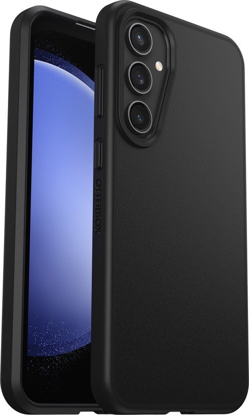 OtterBox React mobiele telefoon behuizing Zwart Geschikt voor Samsung Galaxy S23 FE
