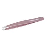 Tweezerman Purple Wisteria schuine pincet van roestvrij staal
