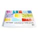 Artway Mixed Media Blok A3, Spiraalbinding, 250g/m² Zwaar Tekenpapier | 40 vellen (80 zijden)