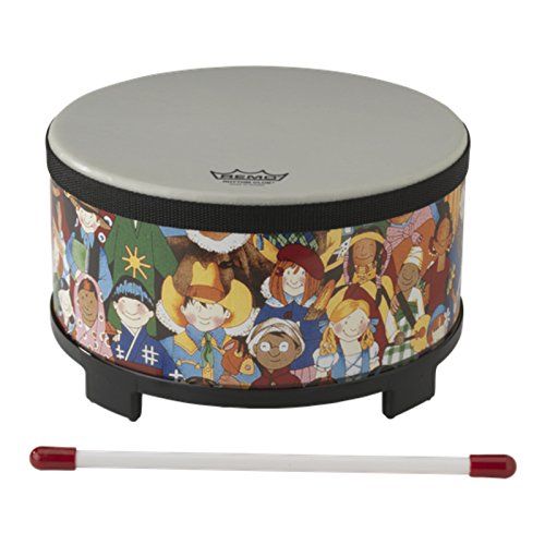 Remo Rhythm Club Tambourin 10 x 5 inch meerkleurig