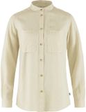 FJALLRAVEN Ovik Hemp Shirt LS W XL Chalk White