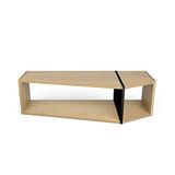 TemaHome, One plankelement, 120 x 25 x 35 cm, eiken/zwart