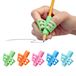5Pcs Guide Doigts Écriture Enfant, Aide à l'Écriture Silicone Souple, Protège Doigt pour Apprendre à Écrire, Guide Doigt Ergonomique pour Enfant, Guide Doigts Crayon