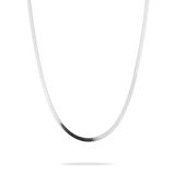 Liebeskind Berlin LJ-1580-N-45 Halsketting zilver, 45 cm, Roestvrij staal, Geen edelsteen