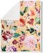 Descanso Luxe Bloemenprint Plaid 130x160 cm Oker Polyester
