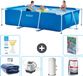 Intex Rechthoekig Frame Zwembad - 300 x 200 x 75 cm - Blauw