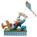 Figurine Donald Duck avec dragon, style Art Déco, multicolore