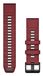 Garmin QuickFit Band Grafiet, Rood Silicone