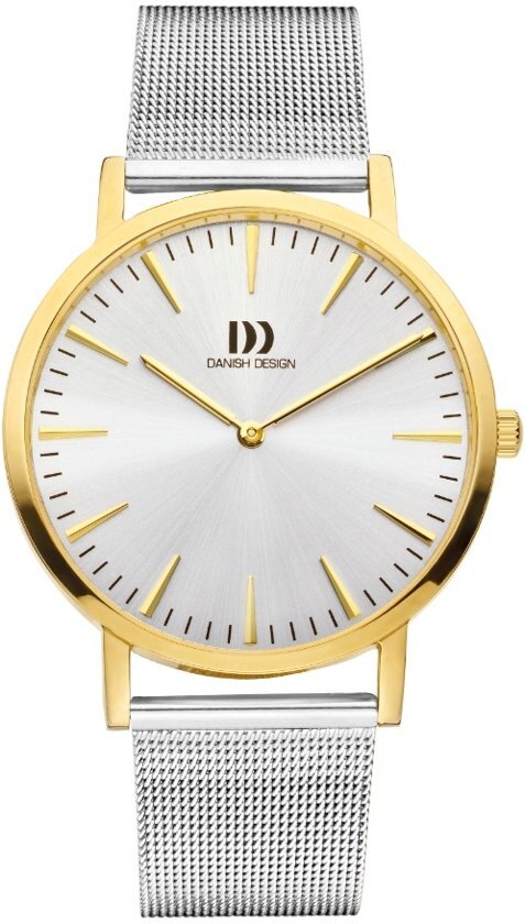 Danish Design IQ65Q1235 horloge heren - zilver - edelstaal doubl