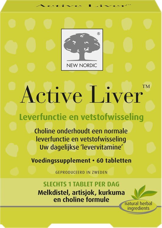 New Nordic Active liver 60ca