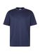 Seidensticker Regular Fit T-Shirt Blauw Grijs, Effen