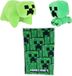 4KidsOnly Bol Minecraft creeperset; kussen, fleecedeken en spaarpot