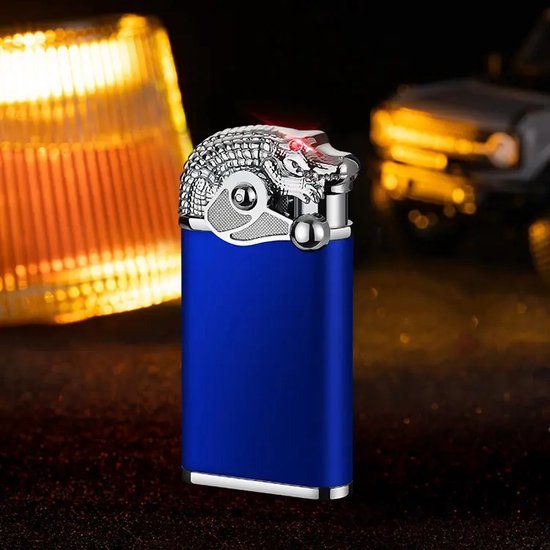 KJG Krokodil Aansteker XL - Blauw
