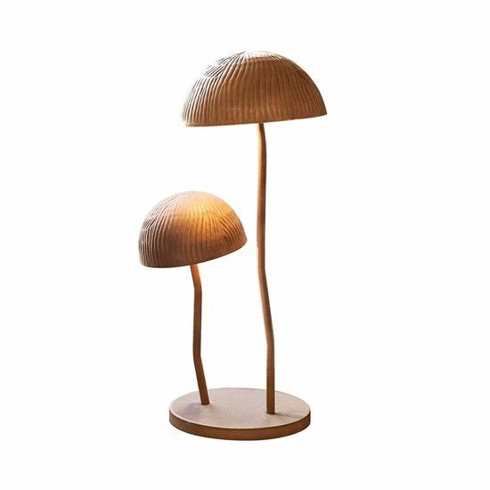 Loberon Tafellamp Harvelle bruin