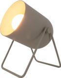 Eglo Tilston Tafellamp - E14 - 14.5 cm - Zandkleur/Beige/Crème - Kantelbaar