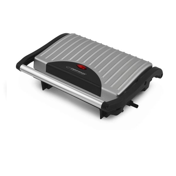 Esperanza EKG005 Contactgrill - 750W - Zwart/RVS