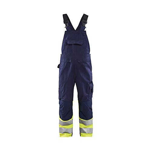 Blåkläder High Vis bretelbroek 2662-1800 - Marine/High Vis Geel - D96