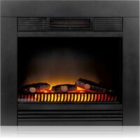 Classic Fire Chicago LED Elektrische Haard - 1800W - Zwart - Inbouwmodel
