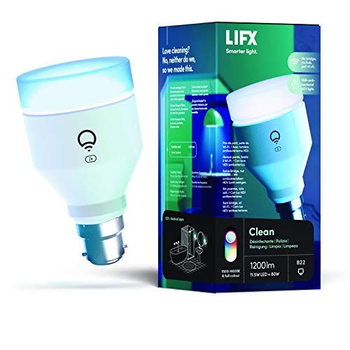 Lifx Schoon B22 A60 1200 Lumens Wi-Fi Slimme LED-Lamp